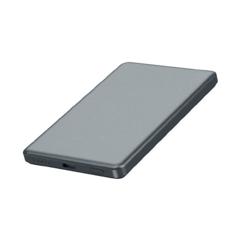 Ultra-Thin Magnetic Wireless Power Bank 5000 Mah PD20W Fast Charging Aluminum Alloy Compact Mobile Power Bank