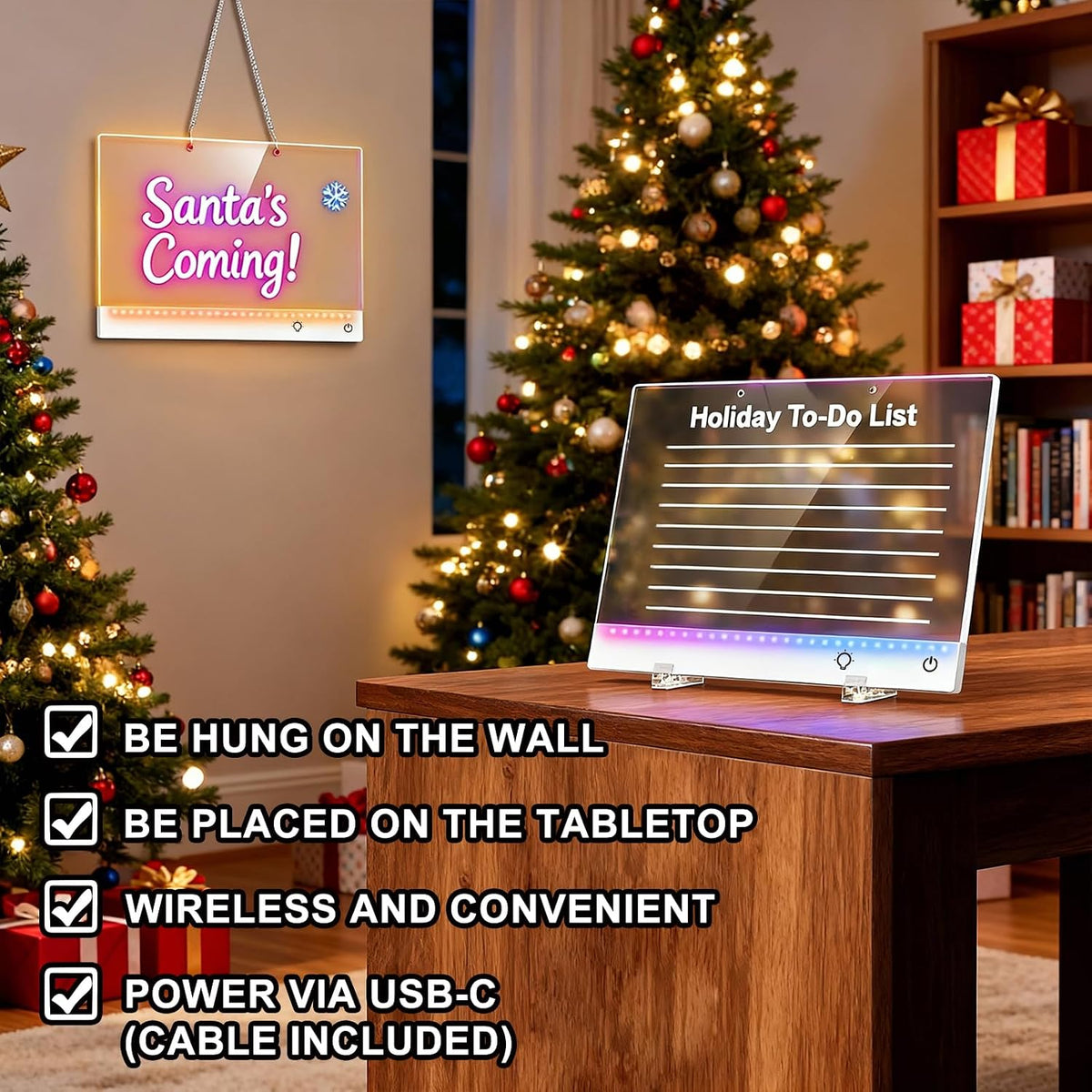 Illuminate Creativity with the 17" LED Drawing Board - 13 Light Effects & Rechargeable Glow Doodle Tablet for Kids - Perfect Gift for Birthdays & Holidays