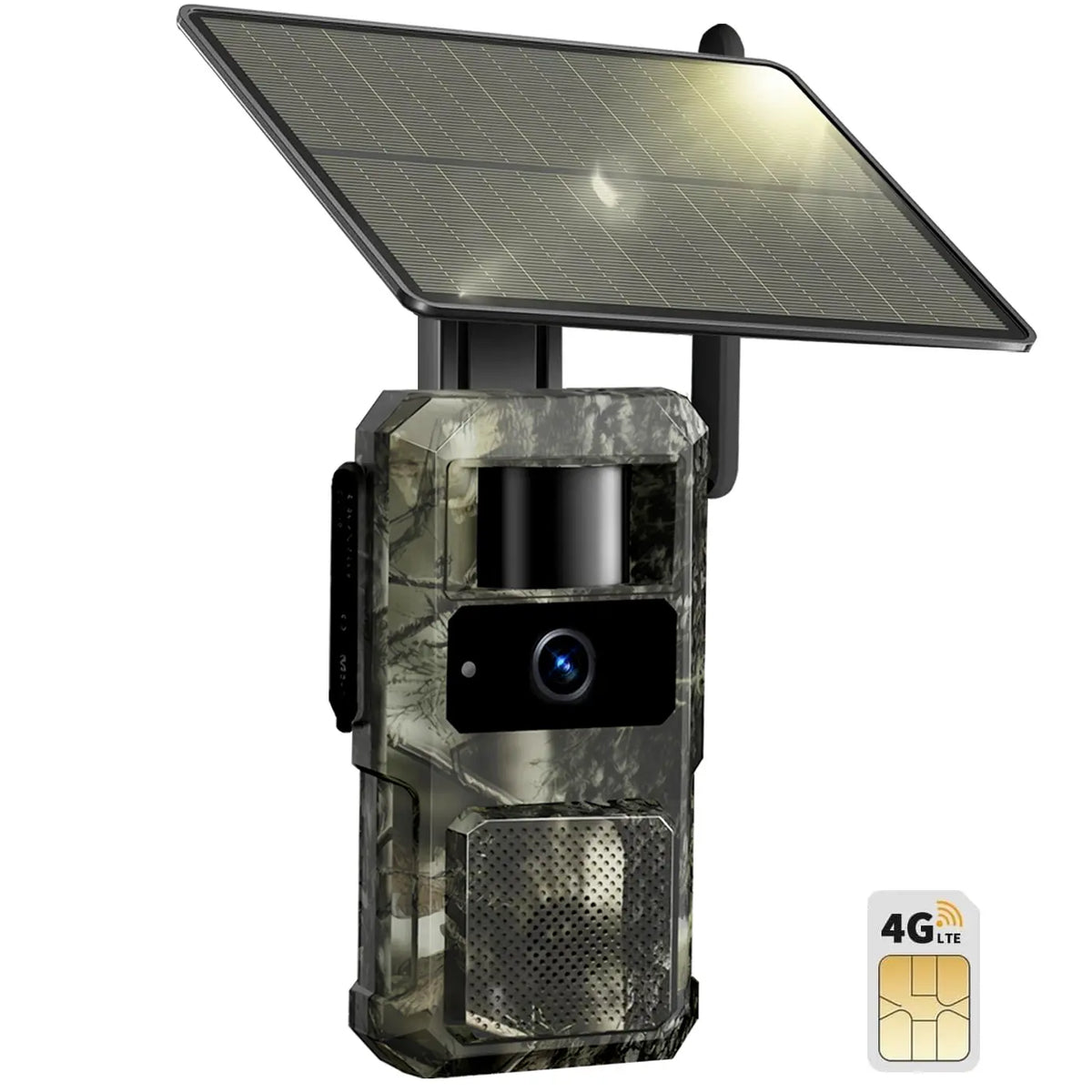 Revolutionary 4G LTE Solar-Powered Hunting Trail Camera with 2K Live Feed and Fast PIR Trigger - Ultimate Wildlife Monitoring Solution!
