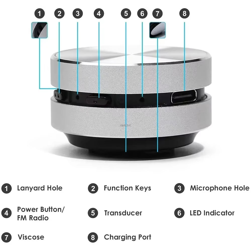 Experience the Future of Sound with the 2026 Hummingbird Bone Conduction Bluetooth Speaker - Portable Wireless Stereo for Any Surface